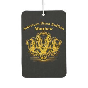 Gold Bison Stampede im Wilden Prärien Autolufterfrischer