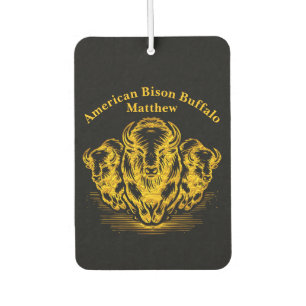 Gold Bison Stampede im Wilden Prärien Autolufterfrischer