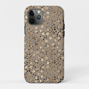 Gold Black Brown Animal Print Case-Mate iPhone Hülle