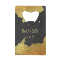 *~* Gold & Black Chalkboard Wedding Barkeeper