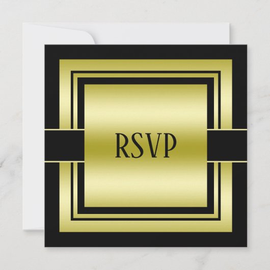 Gold & Black Class Birthday UAWG (Vorderseite)