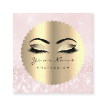 Gold Black Diamond Makeup Artist Lashes Pink