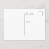 Gold Black Geometric Gatsby Save the Date Ankündigungspostkarte (Rückseite)