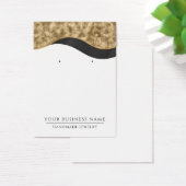 Gold Black Glam Earring Display Cards (Schreibtisch)