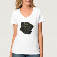 Gold Black Glam Rose Elegant Klasse Einzigartige G