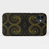 Gold & Black iPhone 5 Benutzerdefinierte Case-Mate Hülle (Rückseite (Horizontal))