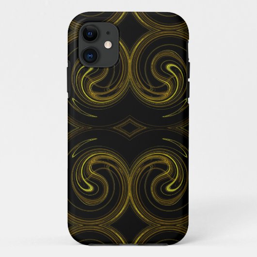 Gold & Black iPhone 5 Case-Mate Selten dort Hülle (Rückseite)