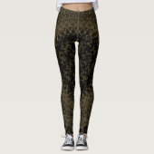 Gold Black Leggings von Joya Eve (Vorderseite)