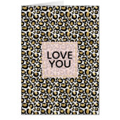 Gold Black Leopard Print (Vorne)