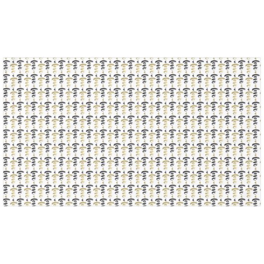 Gold Black Liebe Heart Tischdecke (Vorderseite (Horizontal))