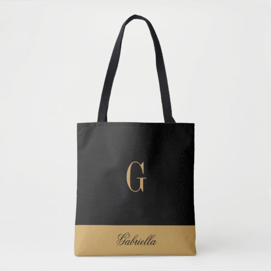Gold Black Tasche (Vorderseite)