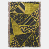 Gold Black Triangle Texusion Decke (Vorderseite Vertikal)