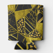 Gold Black Triangle Texusion Dosenkühler (Rückseite)