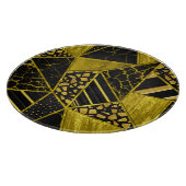 Gold Black Triangle Texusion Schneidebrett (Ecke)
