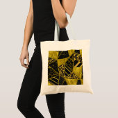 Gold Black Triangle Texusion Tragetasche (Vorderseite (Produkt))