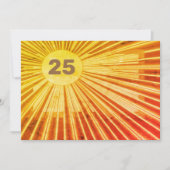 Gold Blast Birthday Card Karte (Vorderseite)