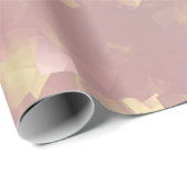 Gold, Blatt, Blätter, Muster, modern, Geschenkpapier (Rolleneckpunkt)