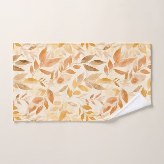 Gold-Blätter Badhandtuch Set (Handtuch)
