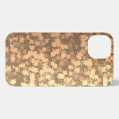 Gold Blätter Camouflage iPhone Case iPhone Hülle (Rückseite (Horizontal))