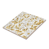 Gold-Blätter Fliese (Seite)