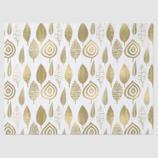 Gold-Blätter Seidenpapier (Vorderseite)