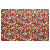 Gold-Blätter und Berries | Herbstfarben | Herbst Stoff (Yard (91,4 cm))