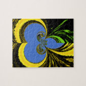 Gold Blau Puzzle (Horizontal)