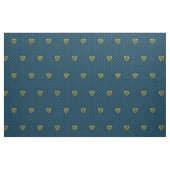 Gold/Blau-/Schwarzwebart, Diamant, keltisches Stoff (Yard (91,4 cm))