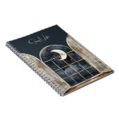 Gold Blau Silber Sterne Notizblock (Rechte Seite)