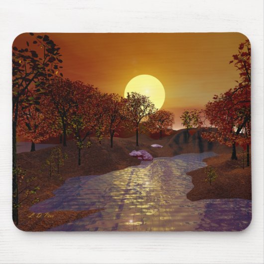 Gold bleiben zurück mousepad (Vorne)