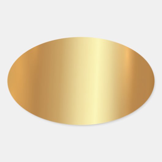 Gold-Blende für Ihr QR-Logo für benutzerdefinierte Ovaler Aufkleber (Vorderseite)