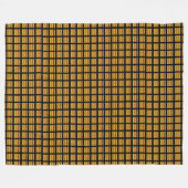 Gold Block Fleece Blanket (Vorderseite (Horizontal))
