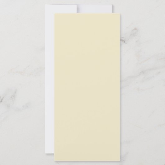 Gold Bloom Wedding Menu (Rückseite)