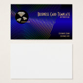 Gold Blue Jewels Logo Diamond (Vorne & Hinten)