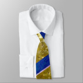 Gold Blue Krawatte (Gebunden)