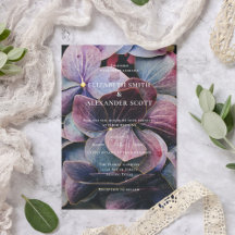 Gold Blue Lavender Lila Hydrangeas Foto Hochzeit