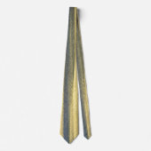 Gold Blue Lines Krawatte (Vorderseite)