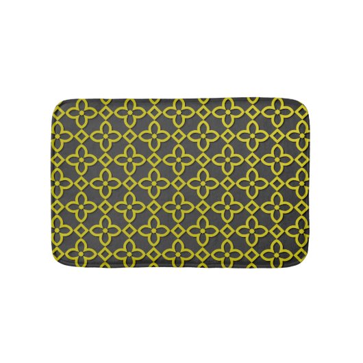 Gold-Blume Badematte (Vorderseite)