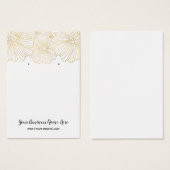 Gold-Blume erhalten Grafikkarten (Vorne & Hinten)