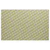 Gold-Blume/Gold-Blätter/Folkloreblume Stoff (Yard (91,4 cm))