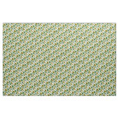 Gold Blume/grüne Blätter/Blumenkohl Stoff (Yard (91,4 cm))