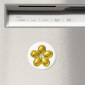 GOLD-BLUME MIT DIAMOND MAGNET (In Situ (Geschirrspüler))