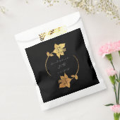 Gold Blume Vielen Dank Initialen Liebe und vielen Geschenktütchen (Versiegelt)