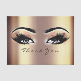 Gold Blush Peach Blush Metallic Danke Augen Seidenpapier