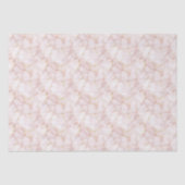 Gold Blush Pink Rose Petals Floral Wedding Seidenpapier (Vorderseite)