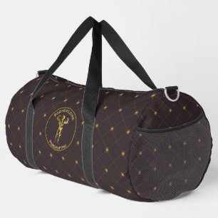 Gold-Bodybuilding und Power-Header-Duffle Duffle Bag