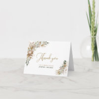 Gold Boho/Bohemische Gastgeschenk Hochzeit Danke K