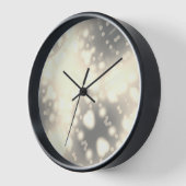 Gold Bokeh Bubble Lights Glamour Uhr (Winkel)