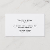 Gold Bokeh Visitenkarte (Rückseite)