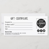 Gold Bow Festivals Moderne Black Geschenkboxen Gif (Rückseite)